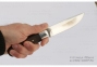 Кованый цельнометаллический нож из стали Х12МФ «Соболь» 4