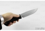Нож из нержавеющей стали 65х13 «лазутчик» с рукоятью из эластрона 0