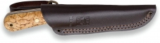 Туристический нож  в кожаном чехле MONTANERO SCANDI 11см CL135 0