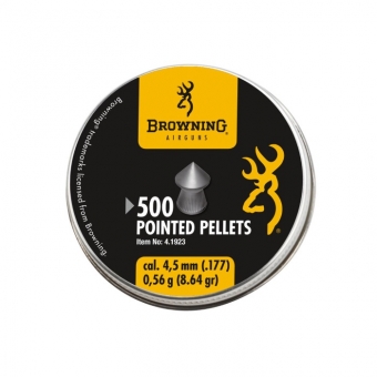 Пульки Browning Pointed Pellets, кал. 4,5 мм, упак. 500 шт