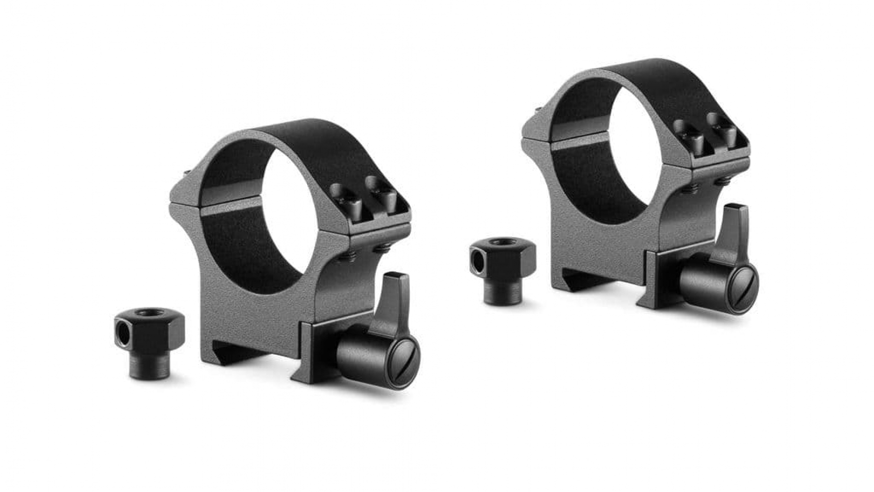 Профессиональные стальные кольца для крепления прицела Hawke Weaver/Picatinny 30 мм