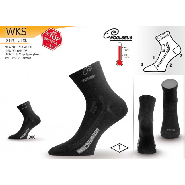 Носки треккинговые Lasting WKS 900 