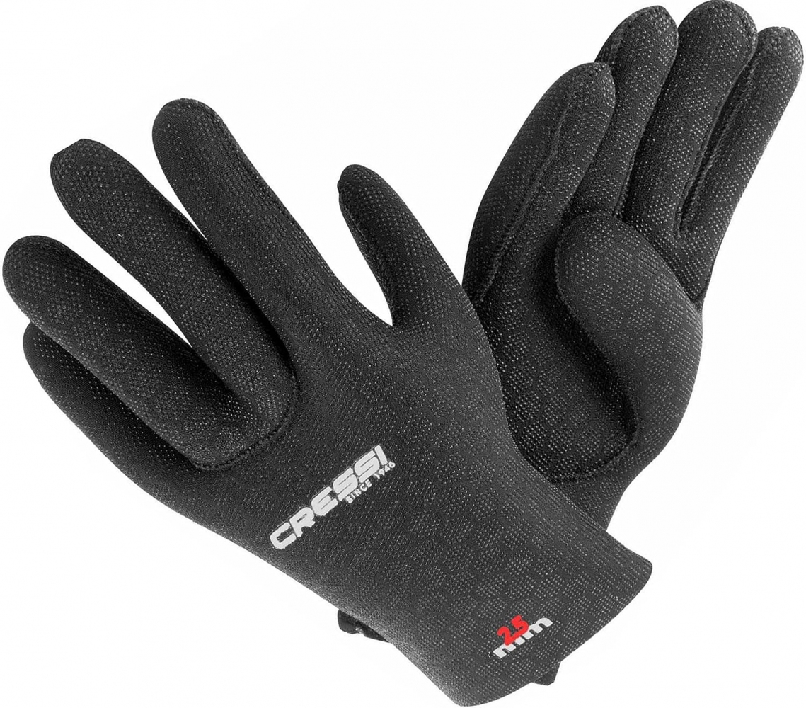 Перчатки для дайвинга Cressi High Stretch 2,5мм LX475702 черный M, L 