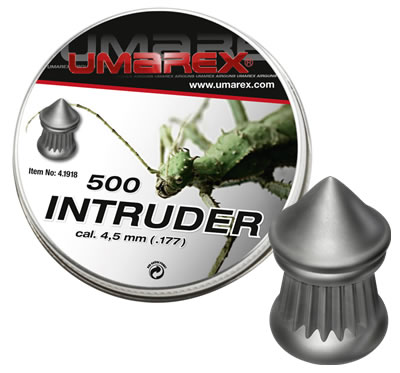 Пульки Umarex Intruder, кал. 4,5 мм, упак. 500 шт