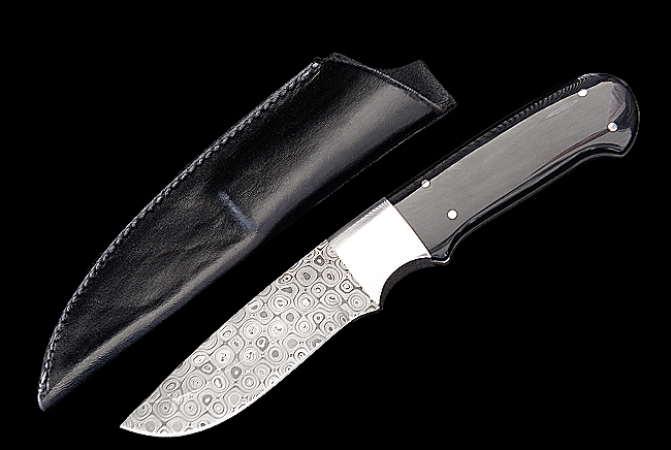 Нож Makura Buffalo Дамасская сталь