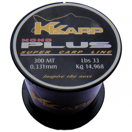 Шнур капроновый рыболовный (леска) K-Karp Mono Plus 300/6*0.286