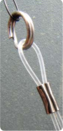 Заводные кольца 4 мм 10шт. K-KARP Trabucco (100-45-040)