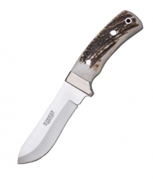 Туристический нож  в кожаном чехле OSO 12 см CC49