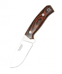 Туристический нож в кожаном чехле   MONTES 10,5 см CR59