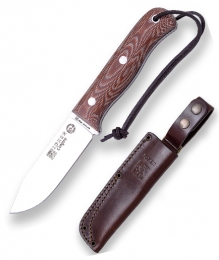 Нож туристический в кожаном чехле CM112 (10,5см)