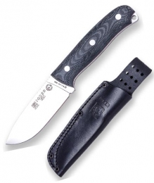Нож туристический в кожаном чехле CM116 (10см)