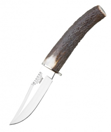 Туристический нож  в кожаном чехле LUCHADERA 10 см CC70