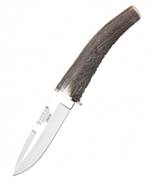 Туристический нож  в кожаном чехле LUCHADERA 10 см CC69