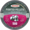 Пули Люман 4.5mm Pointed pellets 0.57 (500шт)